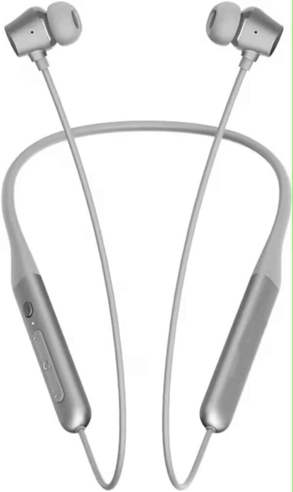 Wireless ANC Neckband (Silver Grey) | Dual Device Connectivity